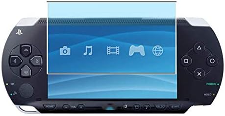 Puccy 3 Paket Anti mavi ışık ekran koruyucu film ile uyumlu PSP Vita PCH-1000 Phat TPU Koruma (Temperli Cam Koruyucular