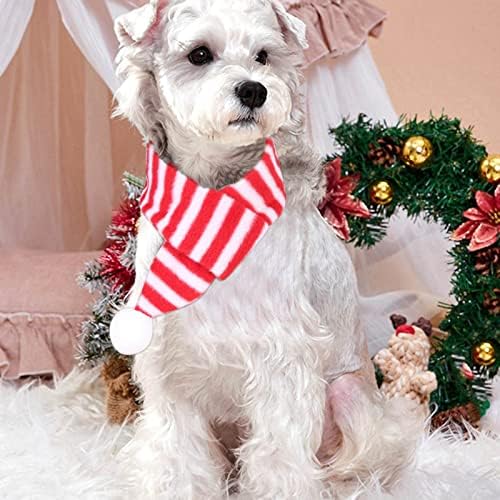 Büyük Gülümseme Pençe Sonbahar ve Kış Noel Noel Pet Eşarp Kedi Noel Süslemeleri Köpek Eşarp Tatil Giyim Berry Yaka