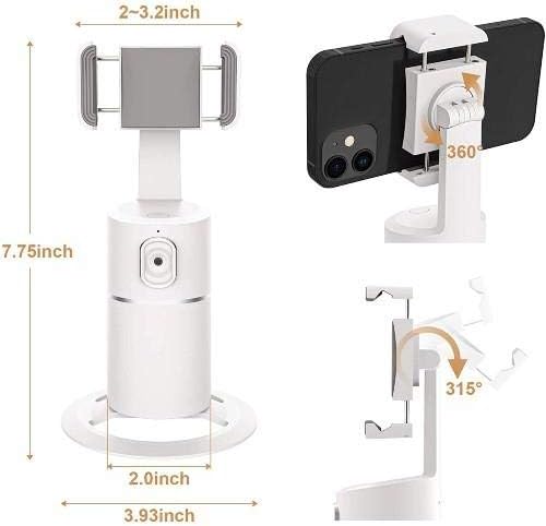 BoxWave Standı ve Montajı Energizer Power Max P8100S ile Uyumlu (BoxWave ile Stand ve Montaj) - PivotTrack360 Selfie
