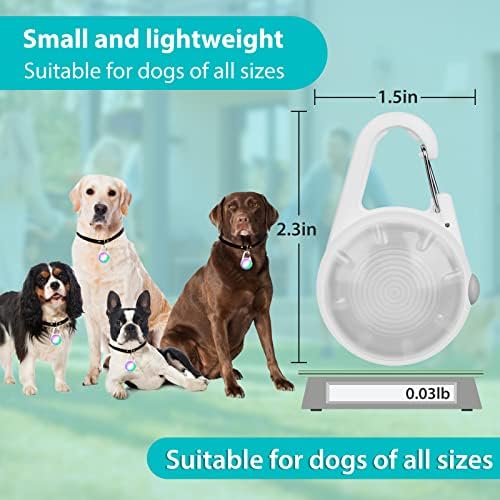 Gece için Köpek Tasması ışıkları, 4 Modlu Köpek Tasması ışığı Köpek Tasması için Şarj Edilebilir Led ışık, Gece Yürüyüşü