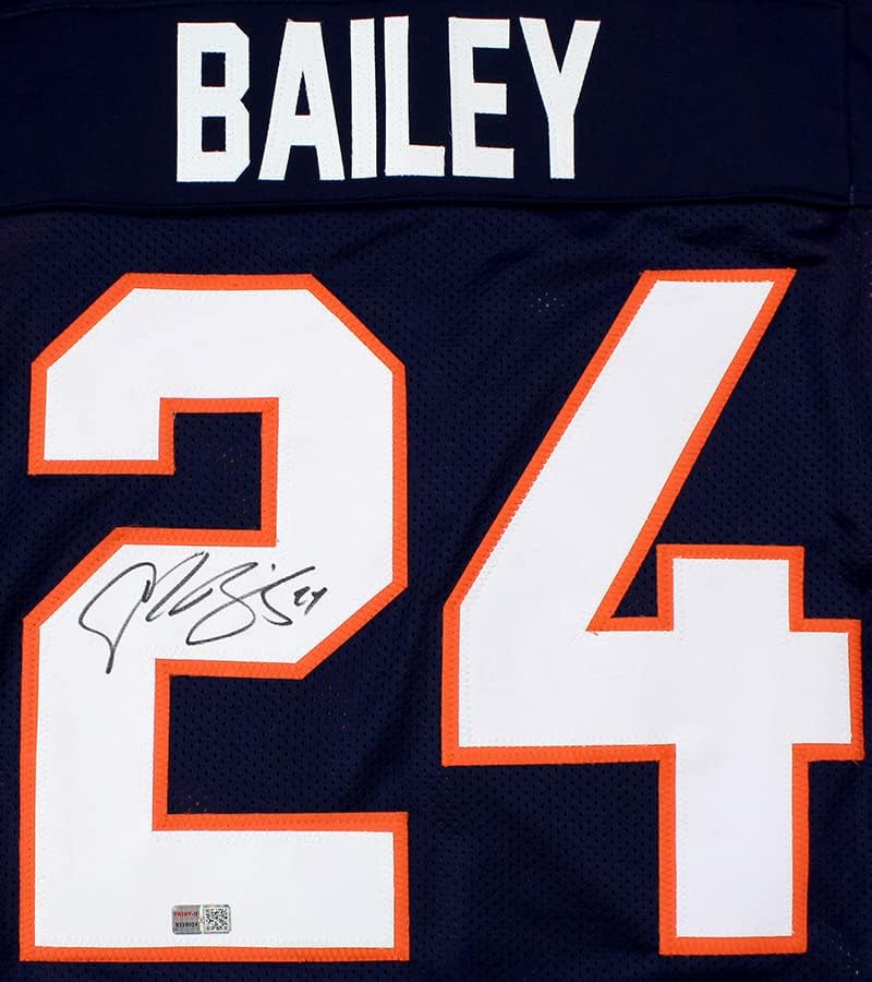 Şampiyon Bailey İmzalı İmzalı Denver Broncos Özel Forması TRİSTAR