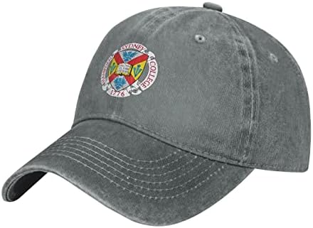 Hampden Sydney Kolej Logosu Klasik kovboy şapkası Ayarlanabilir beyzbol şapkası Unisex Rahat Spor Şapka