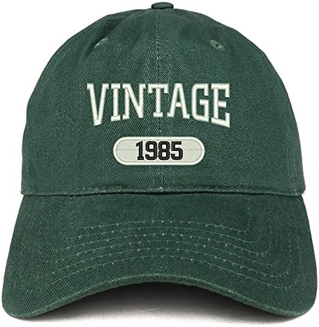 Trendy Giyim Mağazası Vintage 1985 İşlemeli 38. Doğum Günü Rahat Oturan Pamuklu şapka